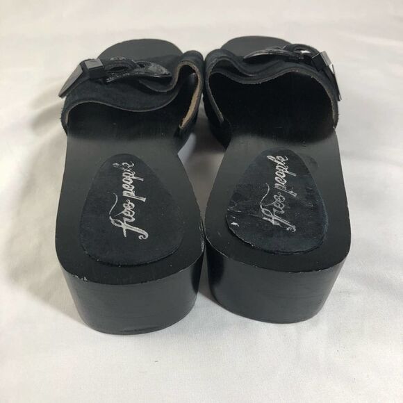 ~Free People Wooden Sandals NWOB 9 - Picture 3 of 8